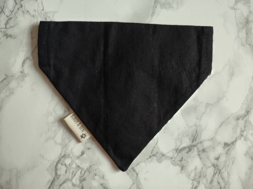 Rebel Dog Bandana - over the collar