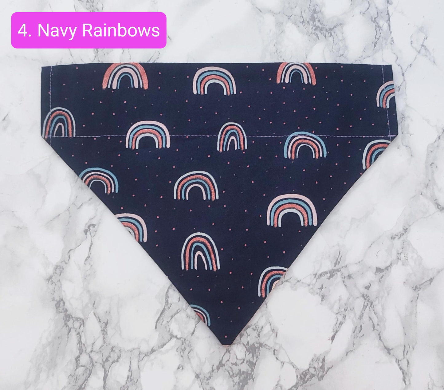 CLEARANCE Dog bandanas - Size L - L size dog bandana bundles -over the collar bandana